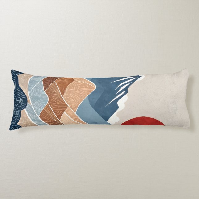 Cojín Mountains Sunset Beauty (Anverso)