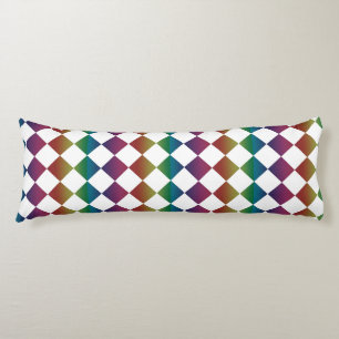 Cojín Multicolor Diamante Harlequín Multicolor Ajedrezad