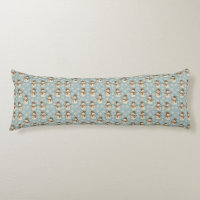Muñeco de nieve y copos de nieve azul vintage de N