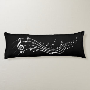 Cojín Musical Notes Body Pillow