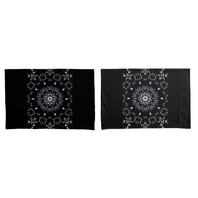 Cojín MVB funda de almohada estándar de patrón de encaje (Anverso - Set)