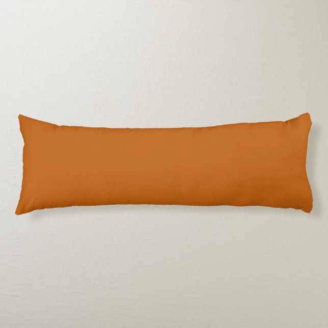 Cojín naranja aleación (color sólido) (Anverso)