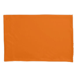 Cojín Naranja Funda de almohada de tamaño único estándar