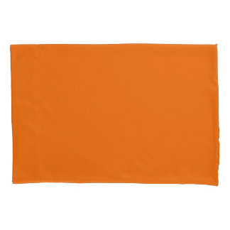 Cojín Naranja Funda de almohada de tamaño único estándar