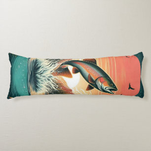 Cojín Naturaleza de trucha del exterior