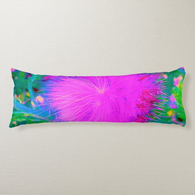 Cojín Naturaleza psicodélica púrpura ultravioleta (Anverso)