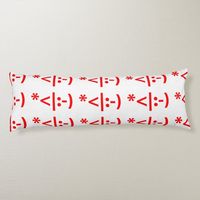 Cojín Navidades Elf Emoticon Xmas ASCII Texto Arte (Reverso)