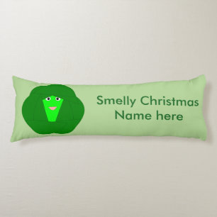 Cojín Navidades malolientes Brussels Sprout Body Pillow