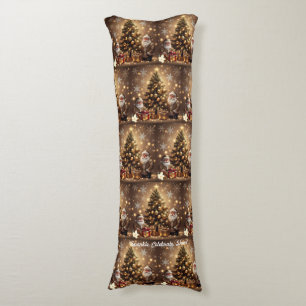 Cojín "Navidades paseando mal"