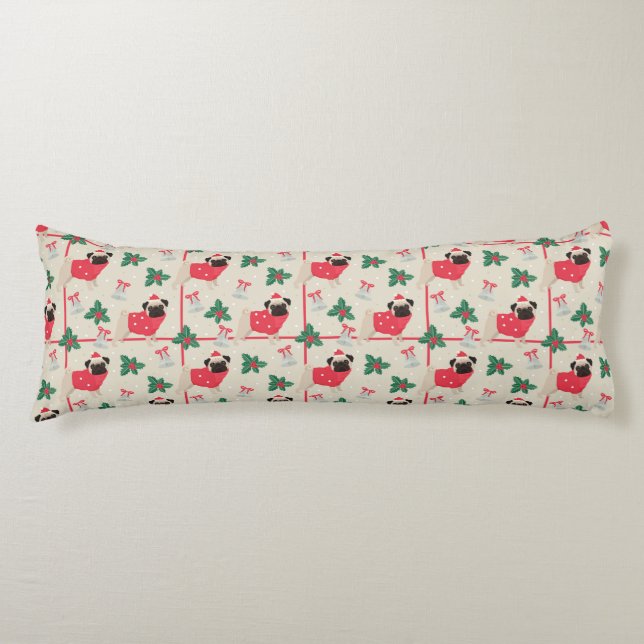Cojín Navidades Puggy Pillow (Anverso)