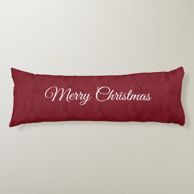 Cojín Navidades rojos profundos Pillow (Anverso)