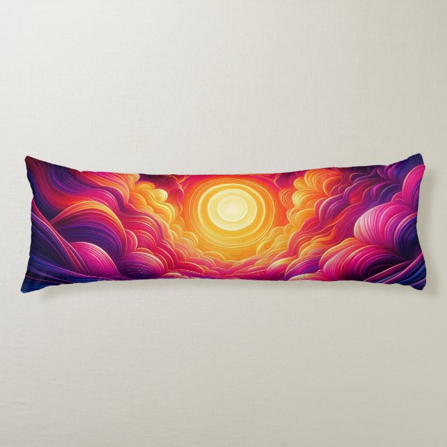 Cojín Neon Sunset (Anverso)