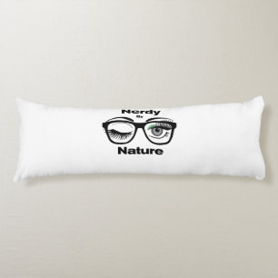 Cojín Nerdy by Nature Funny Geek Design with Glasses