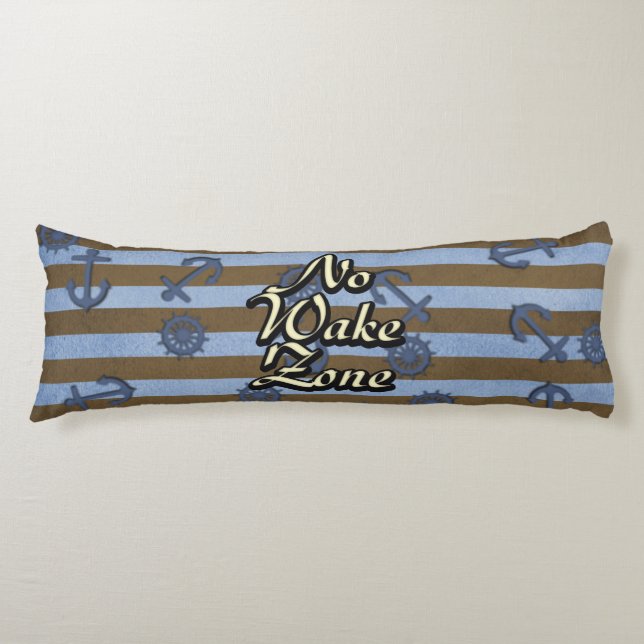 Cojín Ningunas anclas y ruedas náuticas de la nave de la (Anverso)