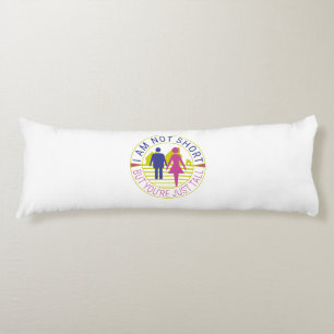 Cojín No soy corto pero eres alto