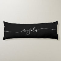 Nombre de firma Glam en blanco y negro