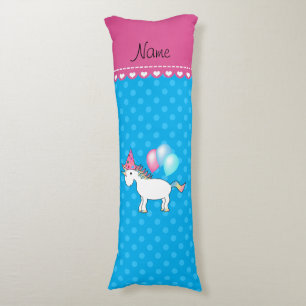Cojín Nombre personalizado cumpleaños puntos de polka az