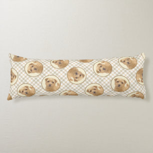 Cojín Norfolk Terrier Pintura Cuta Original Mascota Perr