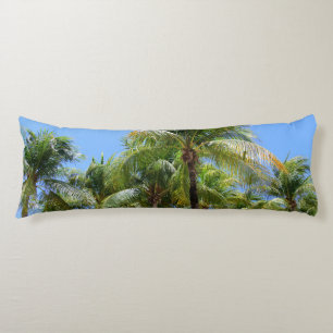 Cojín Oasis de palmeras soleadas #1 #tropical #wall #art