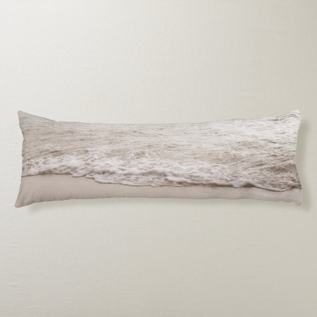 Cojín Oasis del Zen de Playa del Caribe. (Anverso)