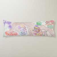 Obras de arte de niños personalizados, dos ratones