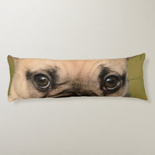 Cojín Ojos de un perrito lindo del bulldog francés,