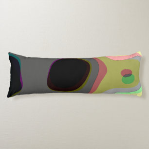 Cojín Paisaje Interior - Arte Surrealista Orgánico Abstr