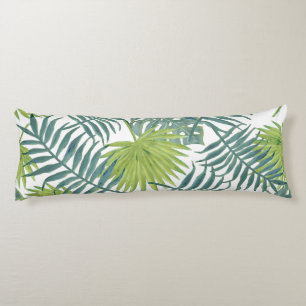 Cojín Palm Tree Fronds Pintando Hawaian