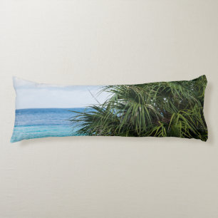 Cojín Palmeras de paraíso caribeño #1 #tropical #océano