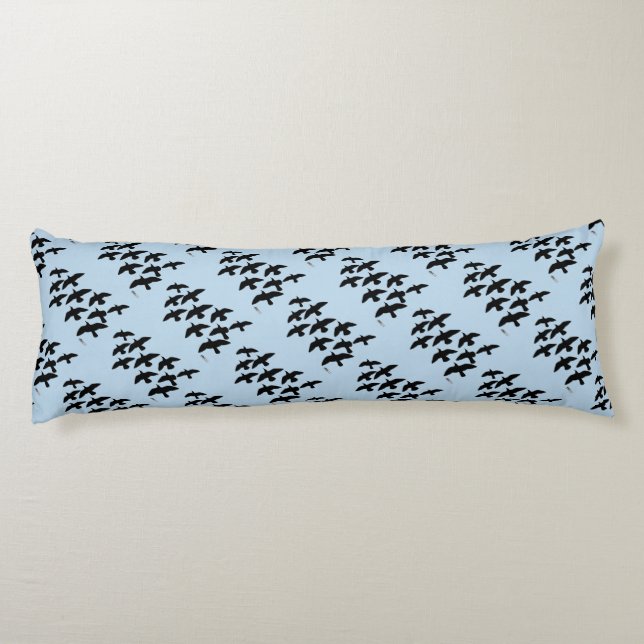 Cojín Palomas de vuelo volador (Reverso)