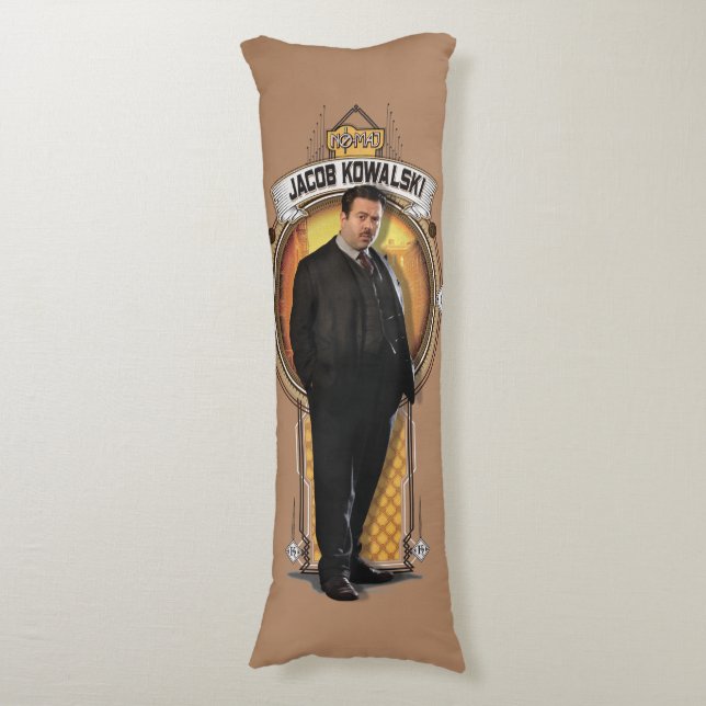 Cojín Panel Art Deco de JACOB KOWALSKI™ (Frente vertical)