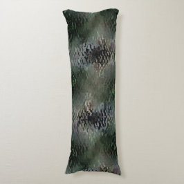 Cojín Paquetes escamosos que flotan sobre fondos oscuros