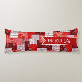 Cojín Parche de costura personalizado Bandana Quilt Patr
