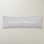 Cojín Pareja de nombres personalizados<br><div class="desc">Pareja de nombres personalizados</div>