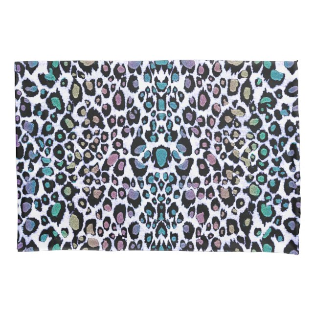 Cojín Pares de la funda de almohada del estampado (Anverso-izquierdo)