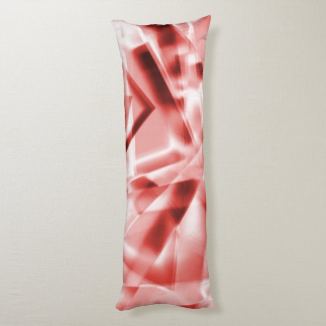Cojín Parte de piezas cuadradas de acrílico, salmón a ro (Atrás (Vertical))