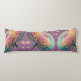 Cojín Pastel Aster Bloom 3D