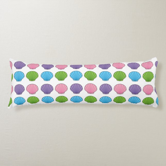 Cojín Pastel Colorful Seashell Pack (Anverso)
