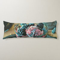 Pastel de helado con berry