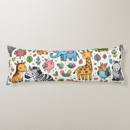 Cojín Patrón animal personalizado