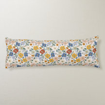 Patrón Boho de Pradera de Flores Silvestres