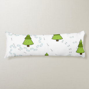 Cojín patrón de árbol de Navidad