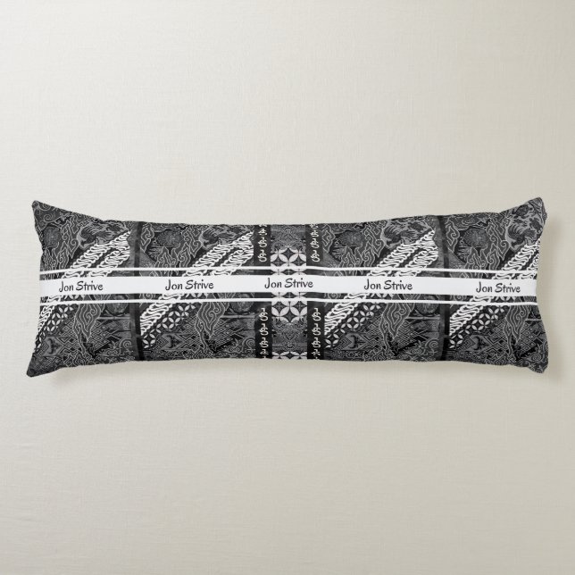 Cojín Patrón de BATIK moderno (Anverso)