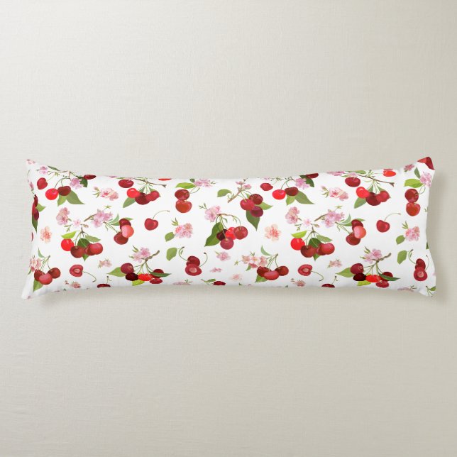 Cojín Patrón de Cereza 1 (Anverso)