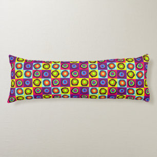 Cojín patrón de círculos