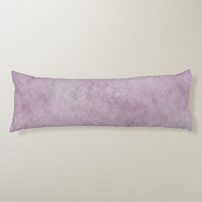 Cojín Patrón de color de agua Heather púrpura (Anverso)