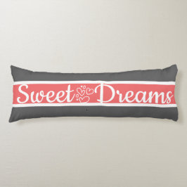 Cojín Patrón de color estirado a rayas gris y rosado