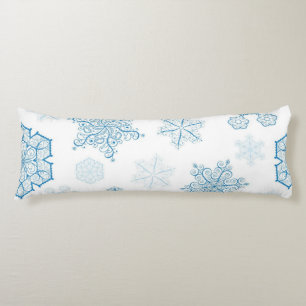Cojín Patrón de copo de nieve