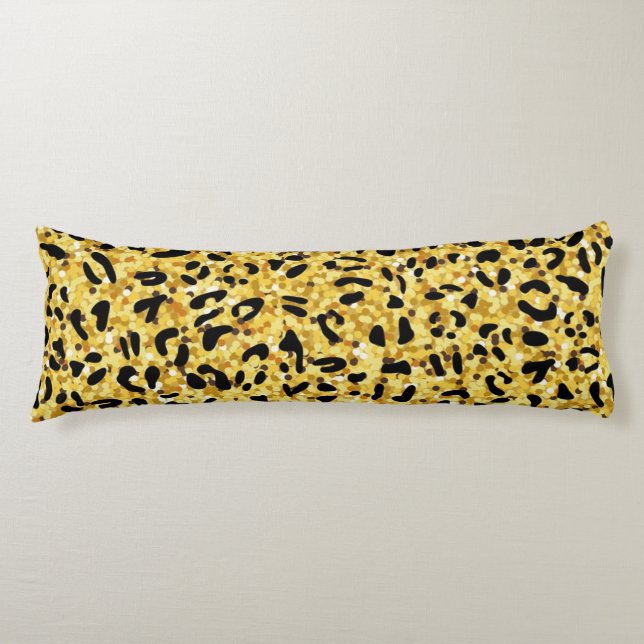 Cojín Patrón de estampado animal (Anverso)