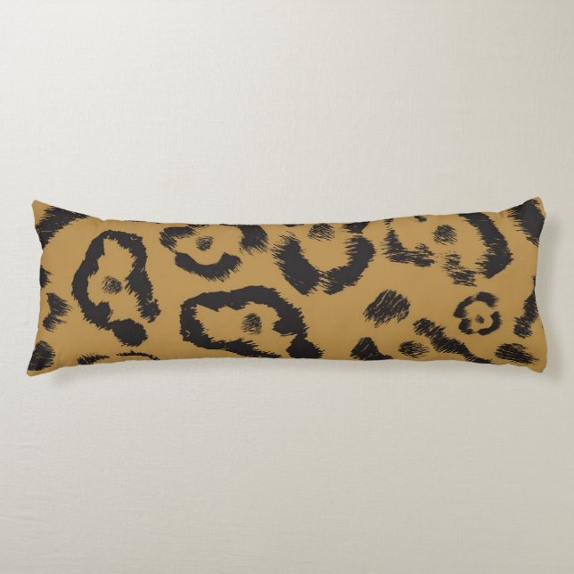 Cojín Patrón de estampado animal (Anverso)